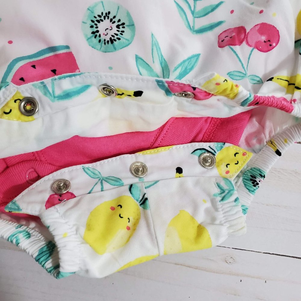 Gymboree Girls Pineapple Fruit Romper Set NWT - Picture 7 of 7